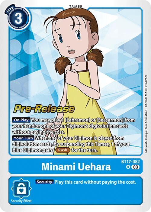 Minami Uehara [BT17-082] [Secret Crisis Pre-Release Cards] (ONLINE ORDER ONLY)
