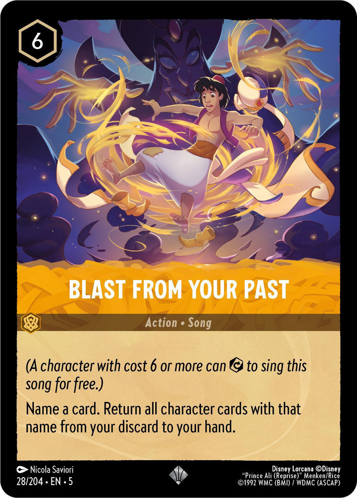 Blast From Your Past (28/204) [Shimmering Skies] (ONLINE ORDER ONLY)