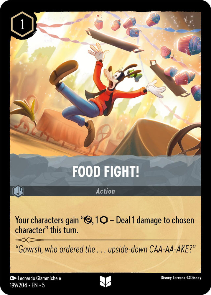 Food Fight! (199/204) [Shimmering Skies] (ONLINE ORDER ONLY)