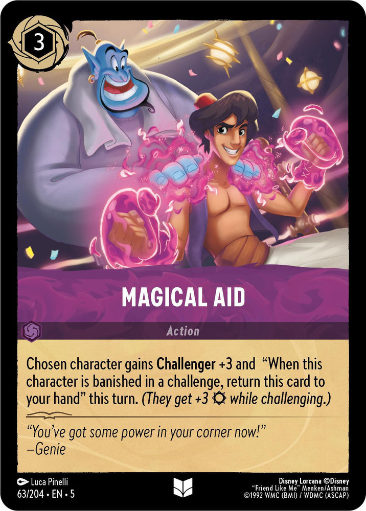 Magical Aid (63/204) [Shimmering Skies] (ONLINE ORDER ONLY)