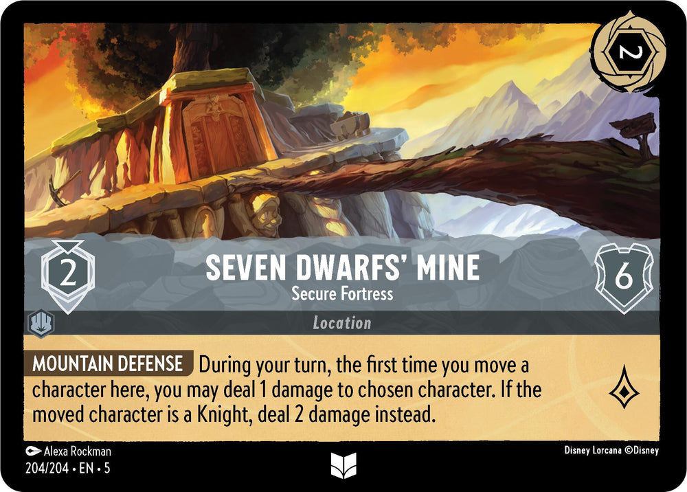 Seven Dwarfs' Mine - Secure Fortress (204/204) [Shimmering Skies] (ONLINE ORDER ONLY)