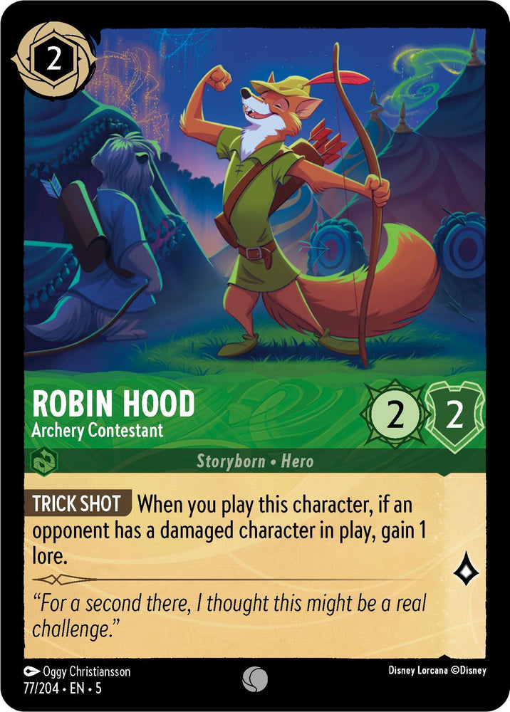 Robin Hood - Archery Contestant (77/204) [Shimmering Skies] (ONLINE ORDER ONLY)