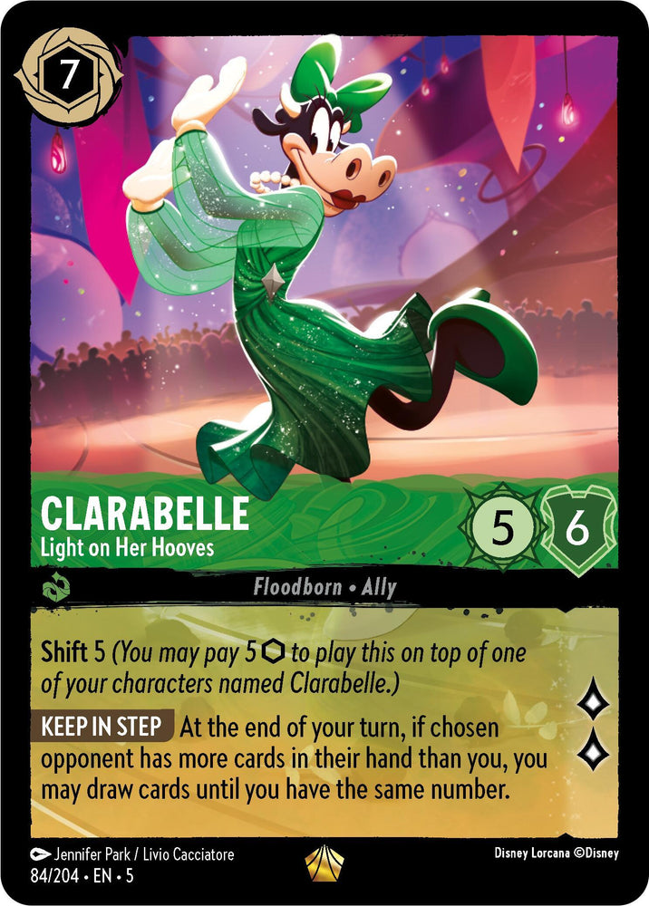 Clarabelle - Light on Her Hooves (84/204) [Shimmering Skies] (ONLINE ORDER ONLY)