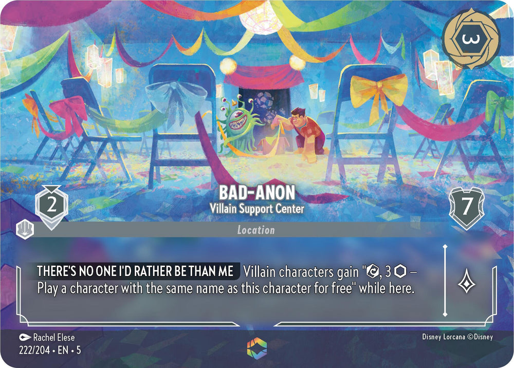 Bad-Anon - Villain Support Center (Enchanted) (222/204) [Shimmering Skies] (ONLINE ORDER ONLY)