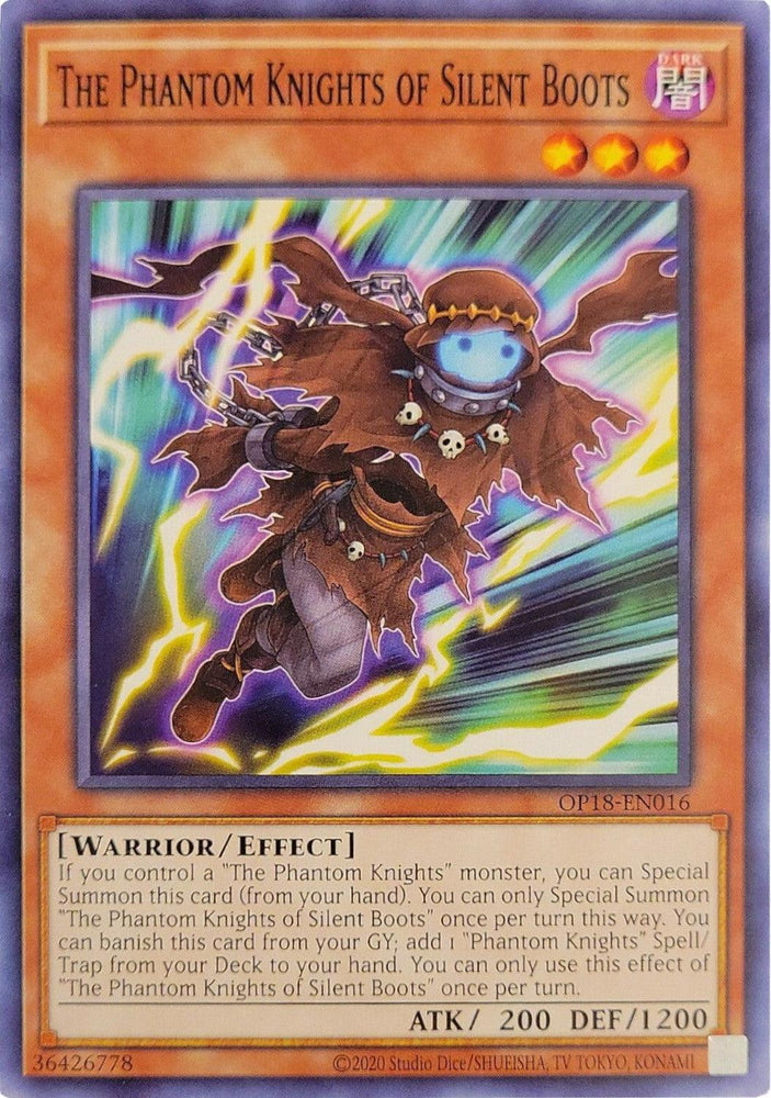 The Phantom Knights of Silent Boots [OP18-EN016] Common (ONLINE ORDER ONLY)