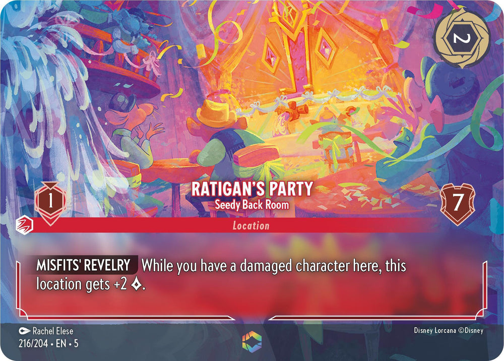 Ratigan's Party - Seedy Back Room (Enchanted) (216/204) [Shimmering Skies] (ONLINE ORDER ONLY)