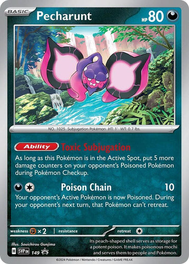 Pecharunt (149) [Scarlet & Violet: Black Star Promos] (Online Only)
