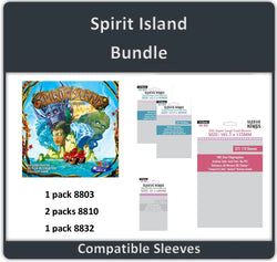 "Spirit Island" Compatible Sleeve Bundle (8803 X 1 + 8810 X 2 + 8832 X 1) (ONLINE ORDER ONLY)