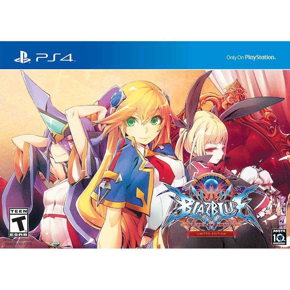 BlazBlue: Central Fiction (Limited Edition) (Playstation 4) (Online Order Only)