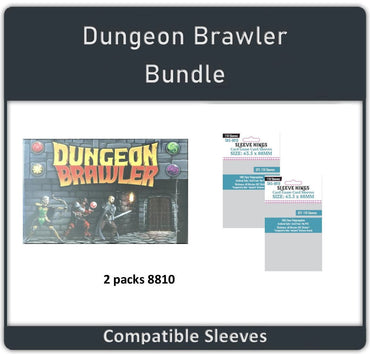 "Dungeon Brawler" Compatible Card Sleeve Bundle (8810 X 2) (ONLINE ORDER ONLY)
