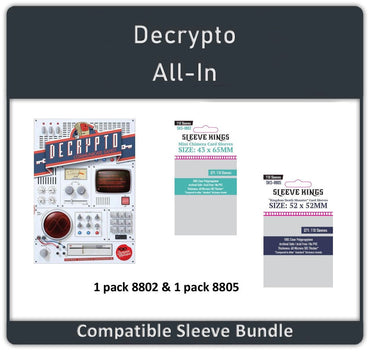 "Decrypto" Compatible All-In Sleeve Bundle (8802 X 1 + 8805 X 1) (ONLINE ORDER ONLY)
