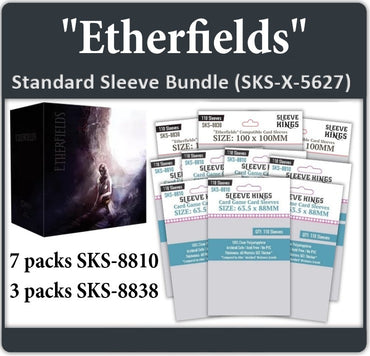 "Etherfields" Compatible Sleeve Bundle (8810 x 7 + 8838 x 3) (ONLINE ORDER ONLY)