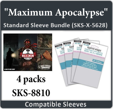 "Maximum Apocalypse" Compatible Sleeve Bundle (8810 X 4) (ONLINE ORDER ONLY)