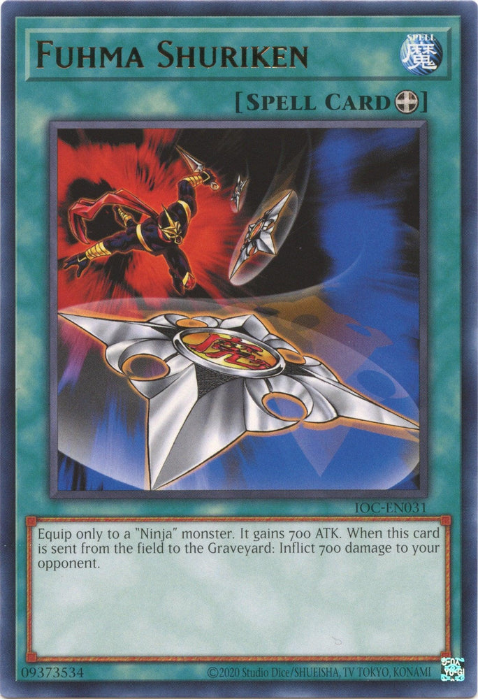 Fuhma Shuriken (25th Anniversary) [IOC-EN031] Rare (ONLINE ORDER ONLY)