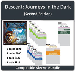 "Descent: Journeys in the Dark" (Second Edition) All-In Compatible Sleeve Bundle (8801 X 6 + 8808 X 7 + 8814 X 1 + 8820 X 1) (ONLINE ORDER ONLY)