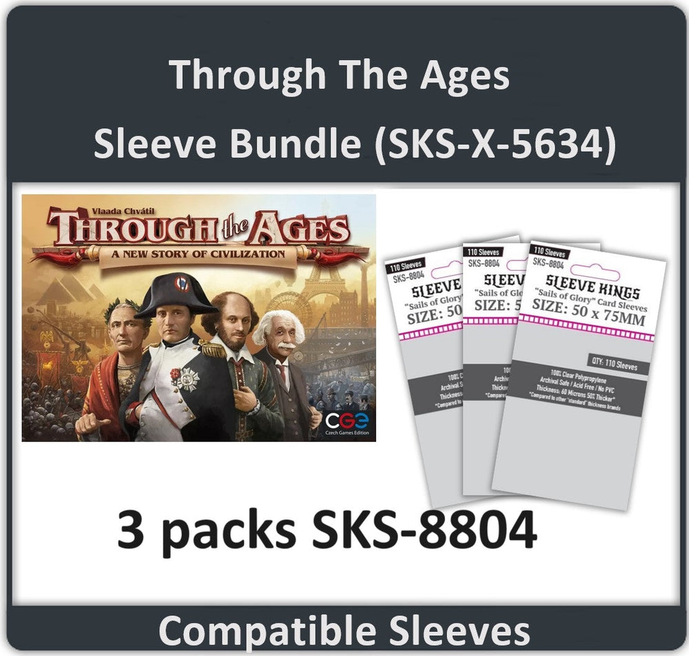 "Through the Ages: A New Story of Civilization" Compatible Sleeve Bundle (8804 X 3) (ONLINE ORDER ONLY)
