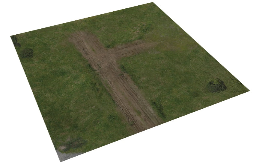 The Walking Dead: All Out War - Deluxe Gaming Mat - Greene Farm (ONLINE ORDER ONLY)