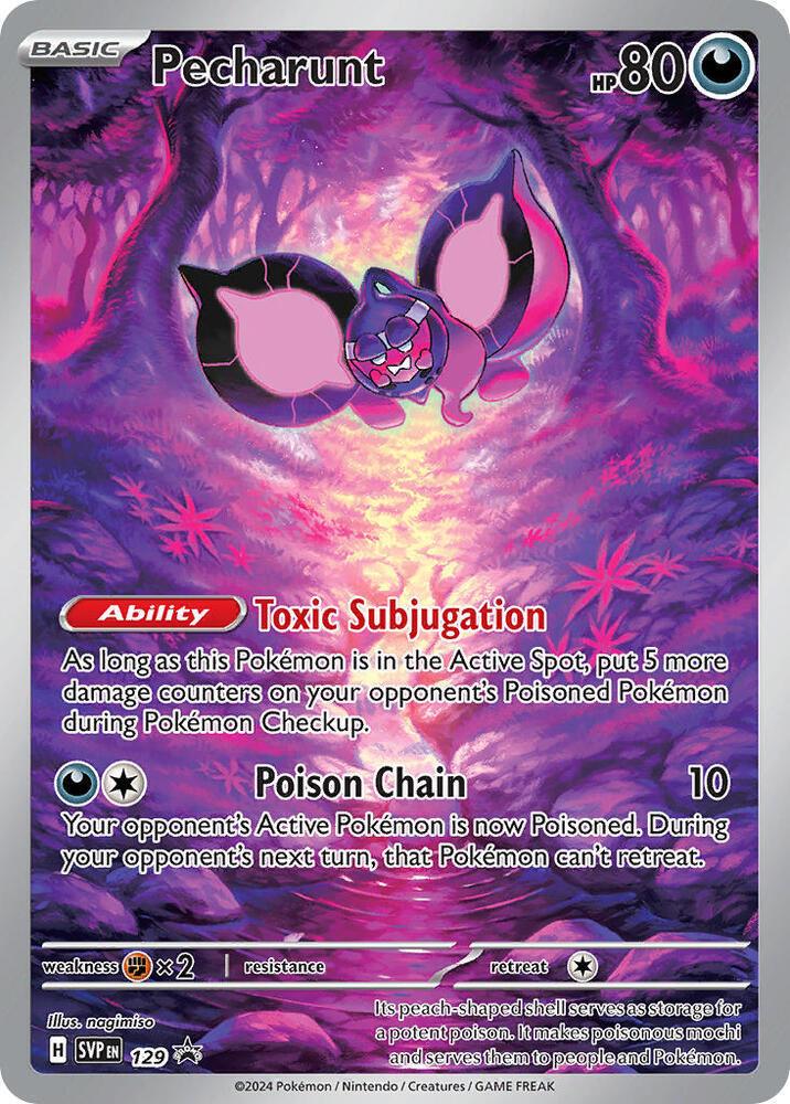 Pecharunt (129) [Scarlet & Violet: Black Star Promos] (Online Only)