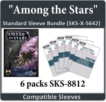 "Among the Stars" + Expansions Compatible Sleeve Bundle (8812 X 6) (ONLINE ORDER ONLY)