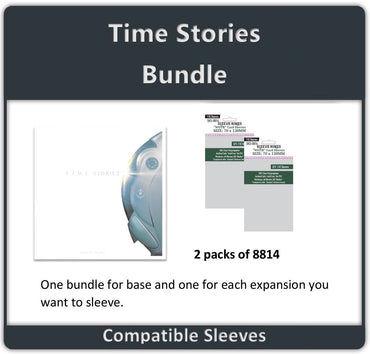 "T.I.M.E Stories" Compatible One Bundle Per Expansion Sleeve Bundle (8814 X 2) (ONLINE ORDER ONLY)