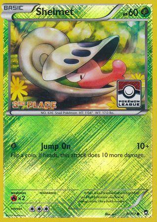 Shelmet (8/111) (League Promo 3rd Place) [XY: Furious Fists] (Online Only)