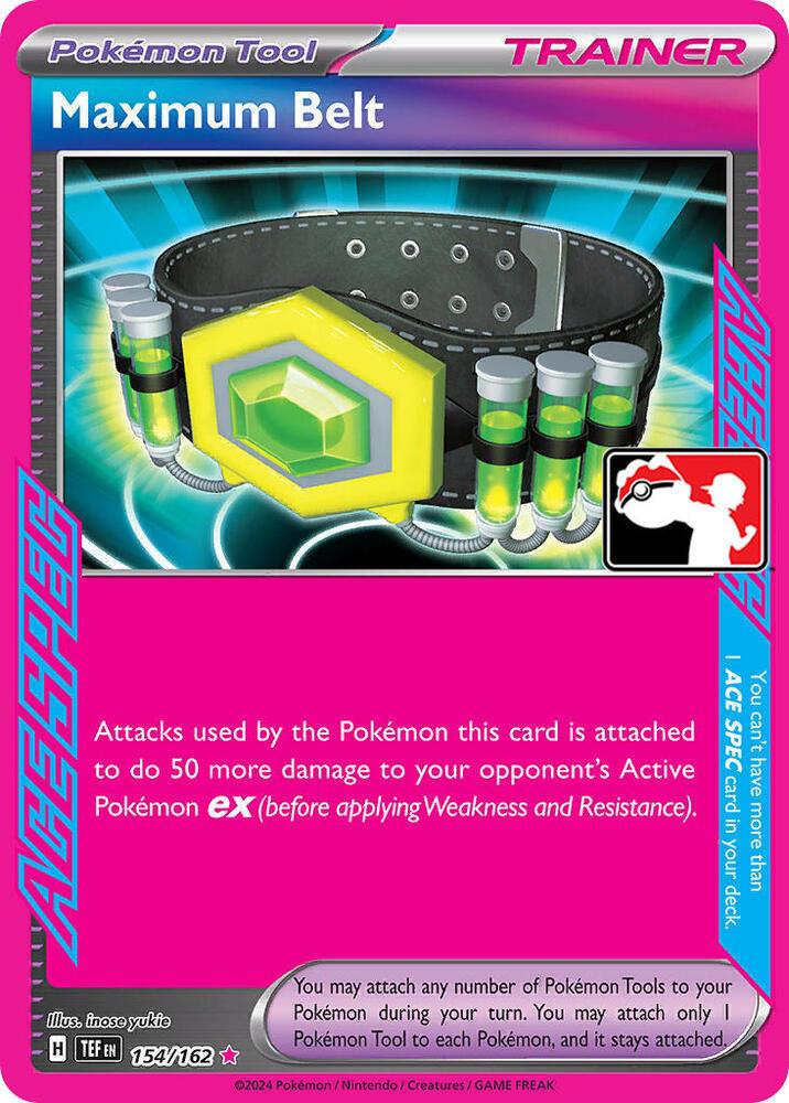 Maximum Belt (154/162) [Prize Pack Series Five] (Online Only)