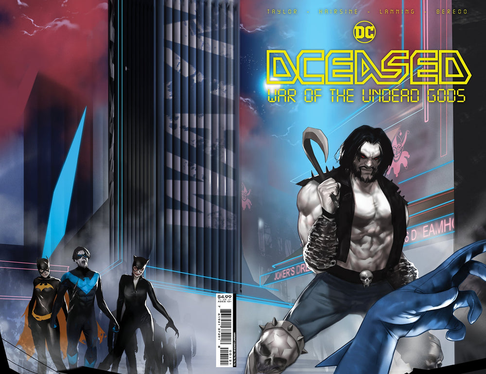 Dceased War Of The Undead Gods #5 (Of 8) B Ben Oliver Homage Wraparound Card Stock Variant (12/20/2022) Dc (ONLINE ORDER ONLY)