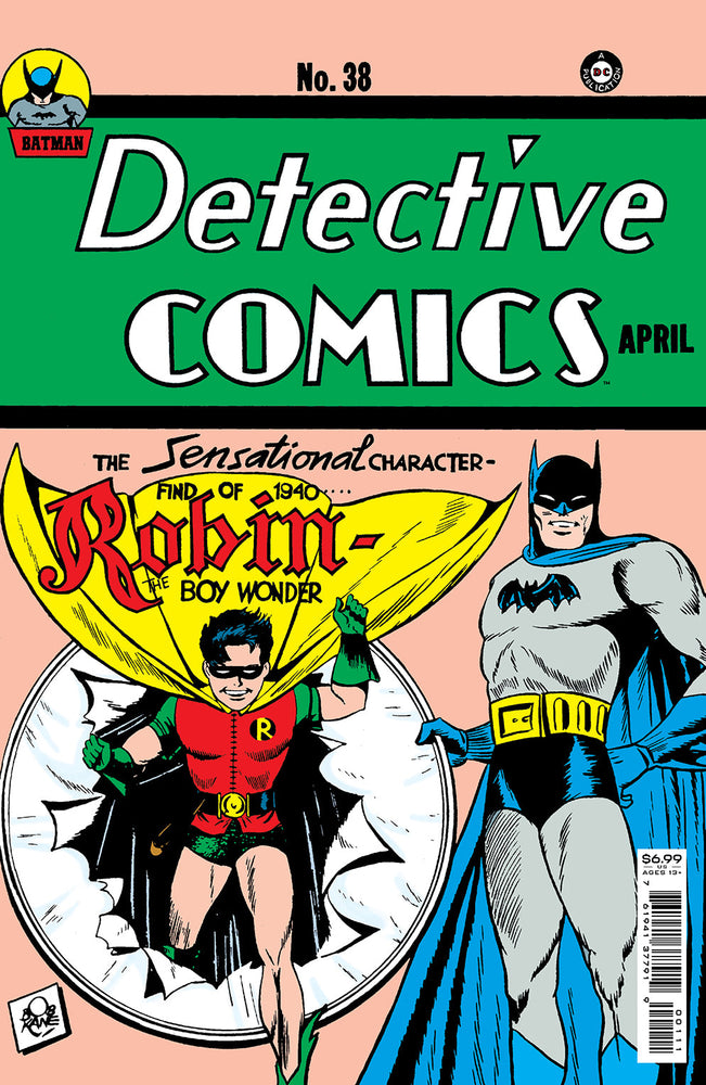 Batman Detective Comics #38 Facsimile Edition 1st Robin (2022) (11/08/2022) Dc (ONLINE ORDER ONLY)