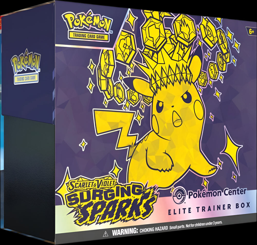 Scarlet & Violet: Surging Sparks - Elite Trainer Box (Pokemon Center Exclusive) (Online Only)