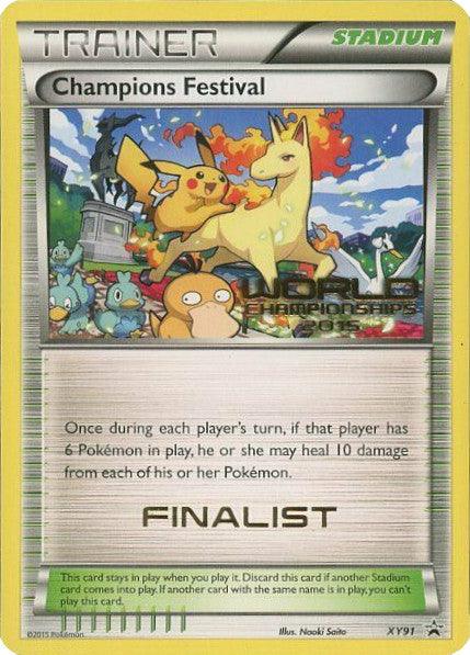 Champions Festival (XY91) (2015 Finalist) [XY: Black Star Promos] (Online Only)