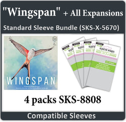 "Wingspan" + Expansions Compatible Sleeve Bundle (8808 X 4) (ONLINE ORDER ONLY)