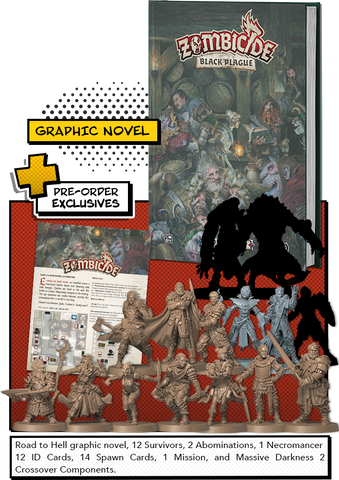 Zombicide: Black Plague - Road to Hell with Pre-order Exclusives (ONLINE ORDER ONLY)