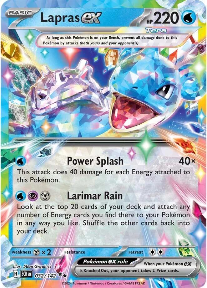 Lapras ex (032/142) [Scarlet & Violet: Stellar Crown] (Online Only)
