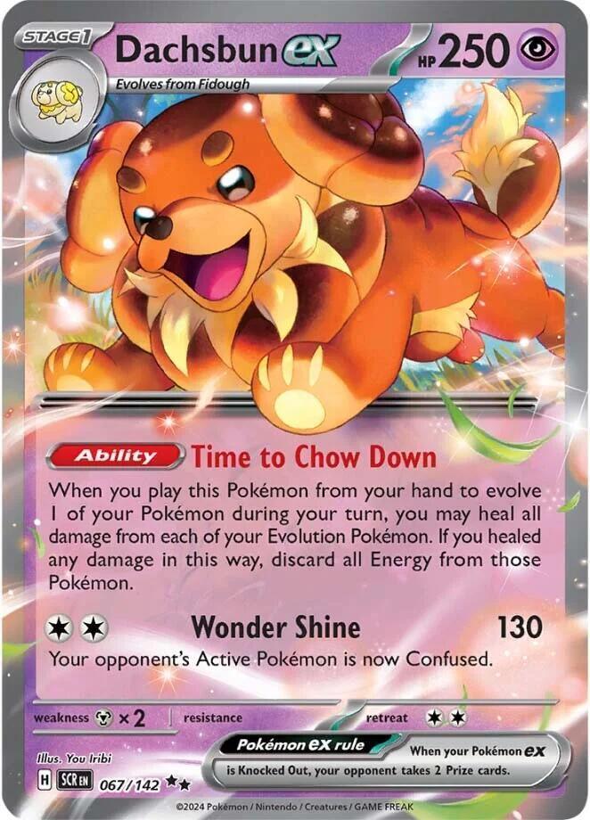 Dachsbun ex (067/142) [Scarlet & Violet: Stellar Crown] (Online Only)