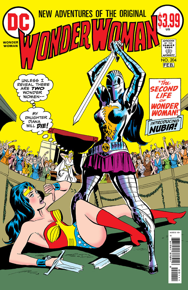 Wonder Woman #204 Facsimile Edition 1st Nubia (11/15/2022) Dc (ONLINE ORDER ONLY)