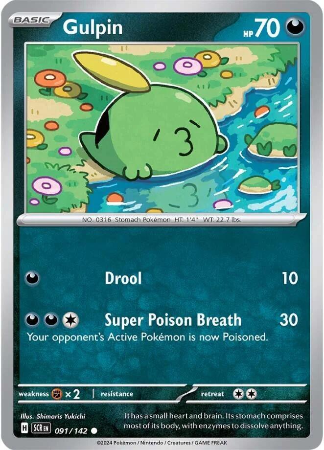 Gulpin (091/142) [Scarlet & Violet: Stellar Crown] (Online Only)