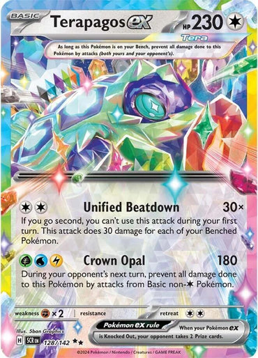 Terapagos ex (128/142) [Scarlet & Violet: Stellar Crown] (Online Only)