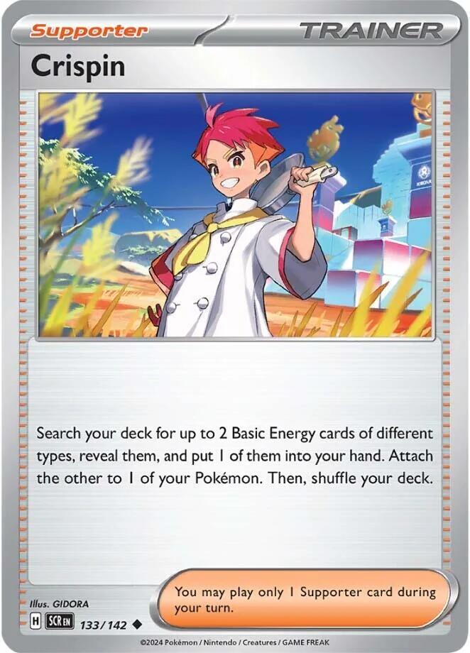 Crispin (133/142) [Scarlet & Violet: Stellar Crown] (Online Only)