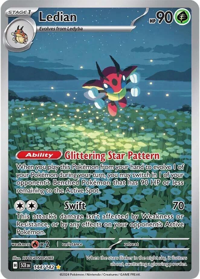Ledian (144/142) [Scarlet & Violet: Stellar Crown] (Online Only)