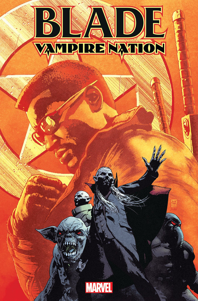 Blade Vampire Nation #1 A Valerio Giangiordano Mark Russell (11/16/2022) Marvel (ONLINE ORDER ONLY)