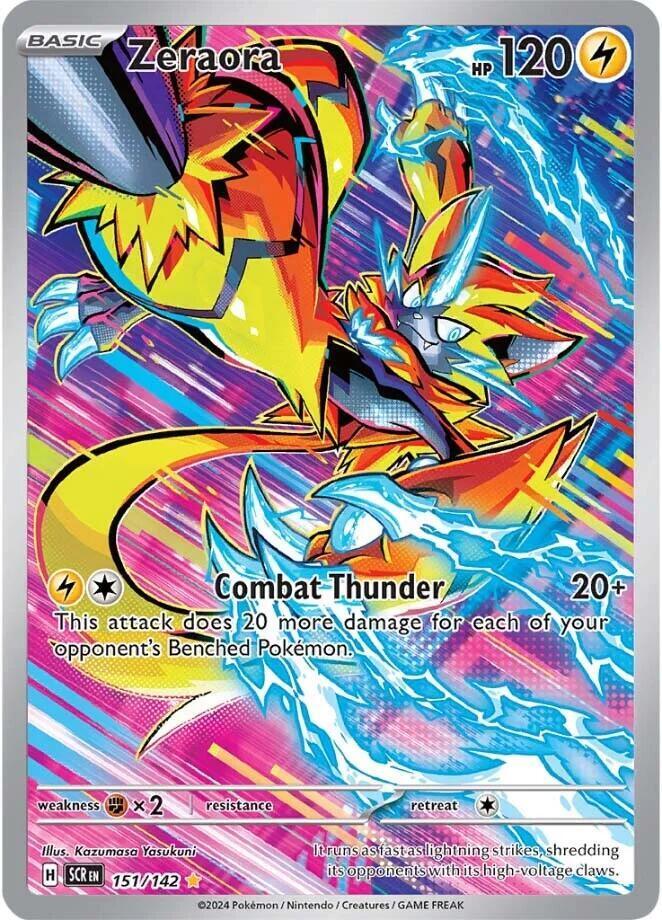 Zeraora (151/142) [Scarlet & Violet: Stellar Crown] (Online Only)