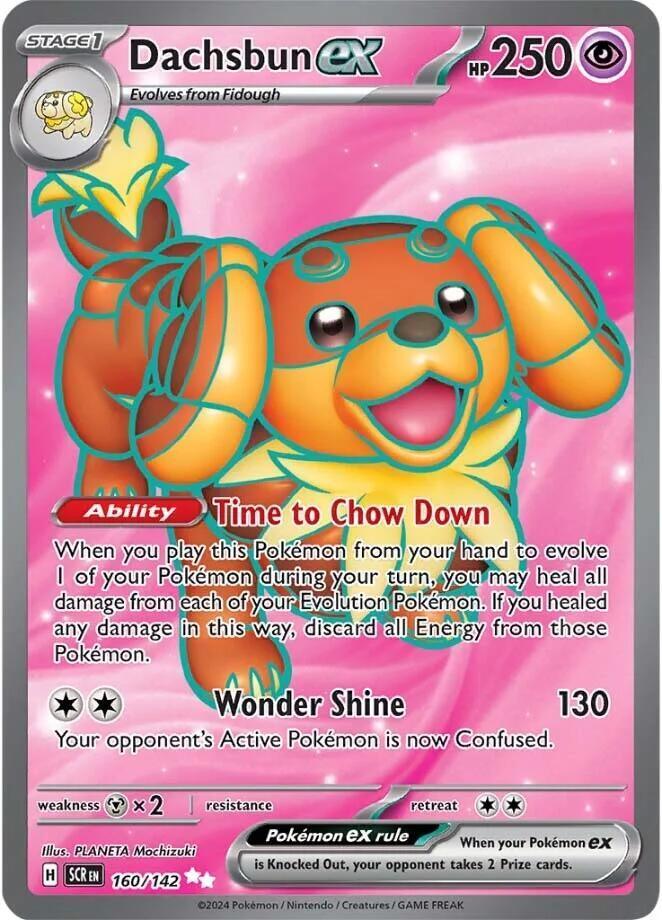 Dachsbun ex (160/142) [Scarlet & Violet: Stellar Crown] (Online Only)