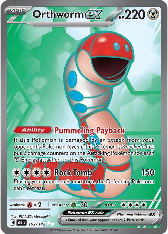 Orthworm ex (162/142) [Scarlet & Violet: Stellar Crown] (Online Only)