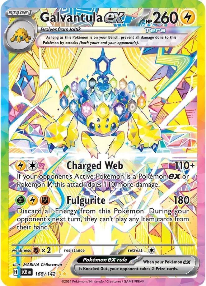 Galvantula ex (168/142) [Scarlet & Violet: Stellar Crown] (Online Only)