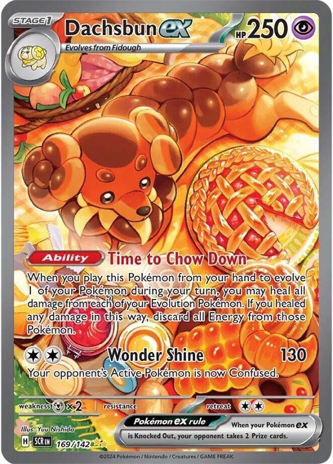 Dachsbun ex (169/142) [Scarlet & Violet: Stellar Crown] (Online Only)