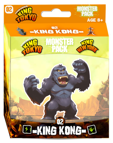 King of Tokyo: King Kong Monster Pack (ONLINE ORDER ONLY)