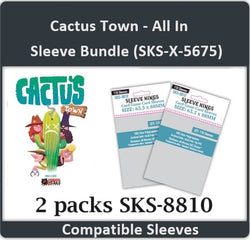 "Cactus Town" All-in Compatible Card Sleeve Bundle (8810 X 2) (ONLINE ORDER ONLY)
