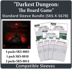 "Darkest Dungeon: The Board Game" Compatible Sleeve Bundle (8803 X 4, 8810 X 1, 8814 X 2) (ONLINE ORDER ONLY)