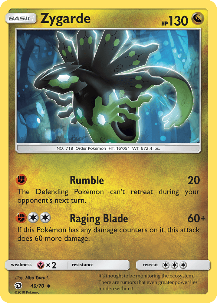 Zygarde (49/70) [Sun & Moon: Dragon Majesty] (Online Only)
