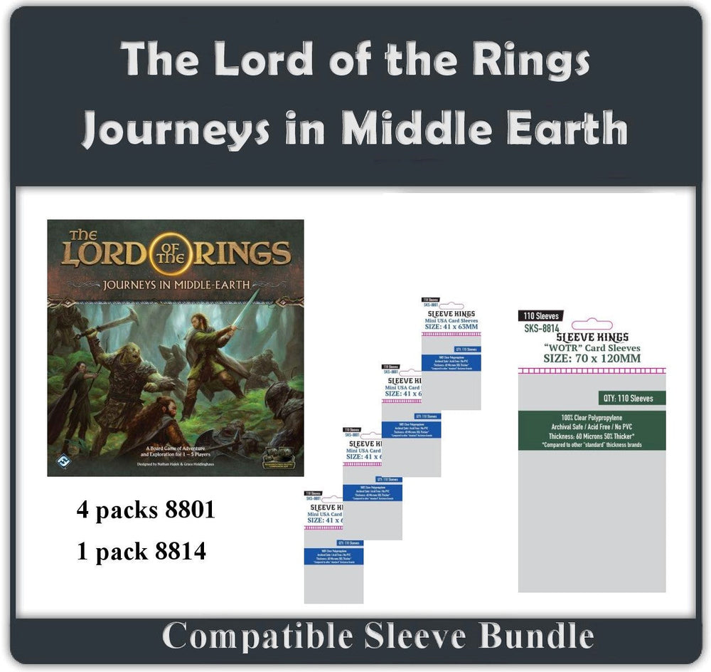 "The Lord of the Rings: Journeys in Middle-Earth" Compatible Bundle Set (8801 X 4 + 8814 X 1) (ONLINE ORDER ONLY)